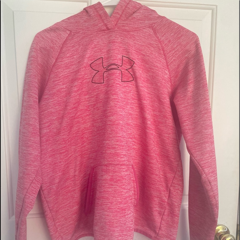 Pink Under Armour Sweatshirt Size M